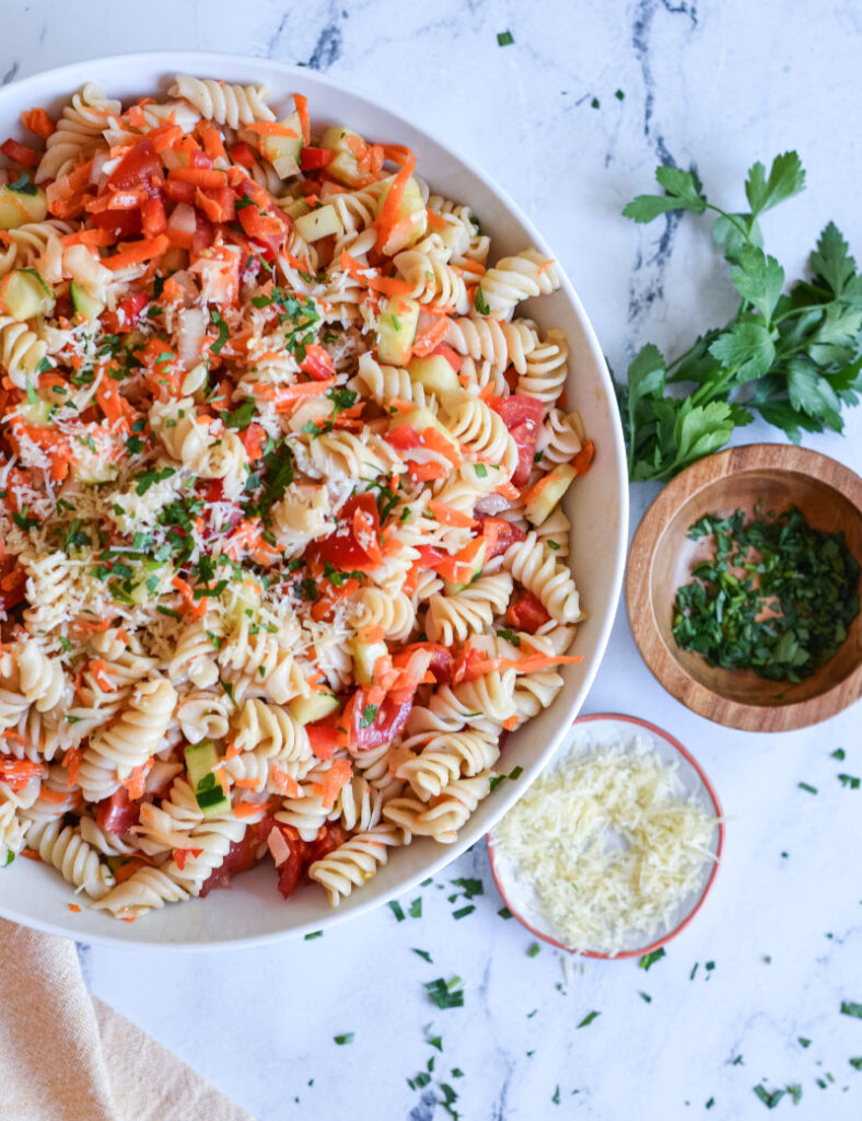 healthy pasta salad recipe