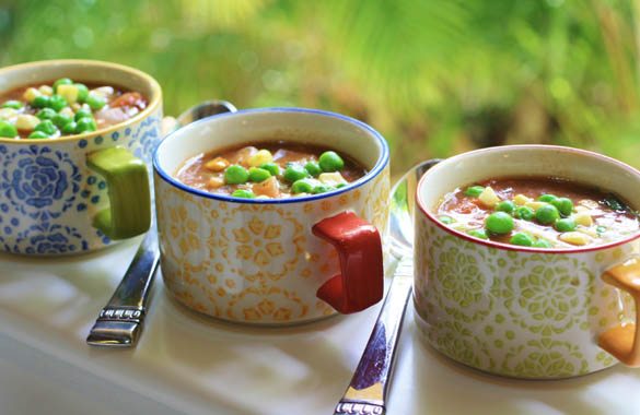 easy vegetable soup recipe 
