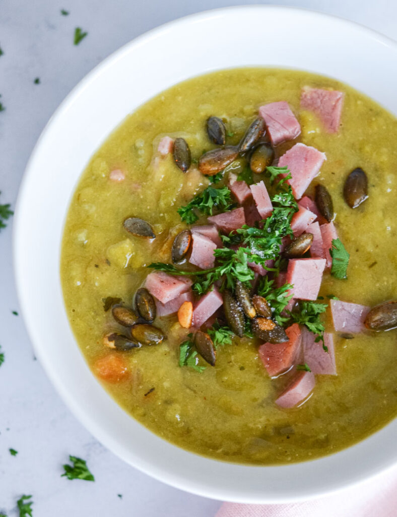 ham and split pea soup recipe
