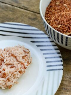 healthy living brown rice