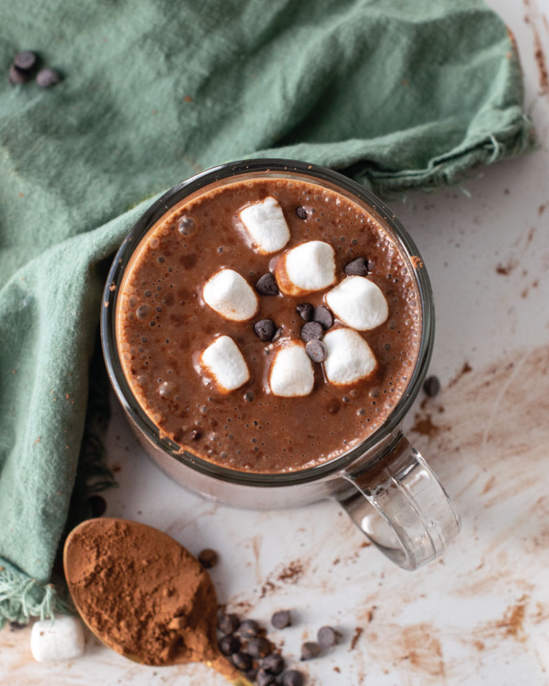 recipe for vegan hot chocolate