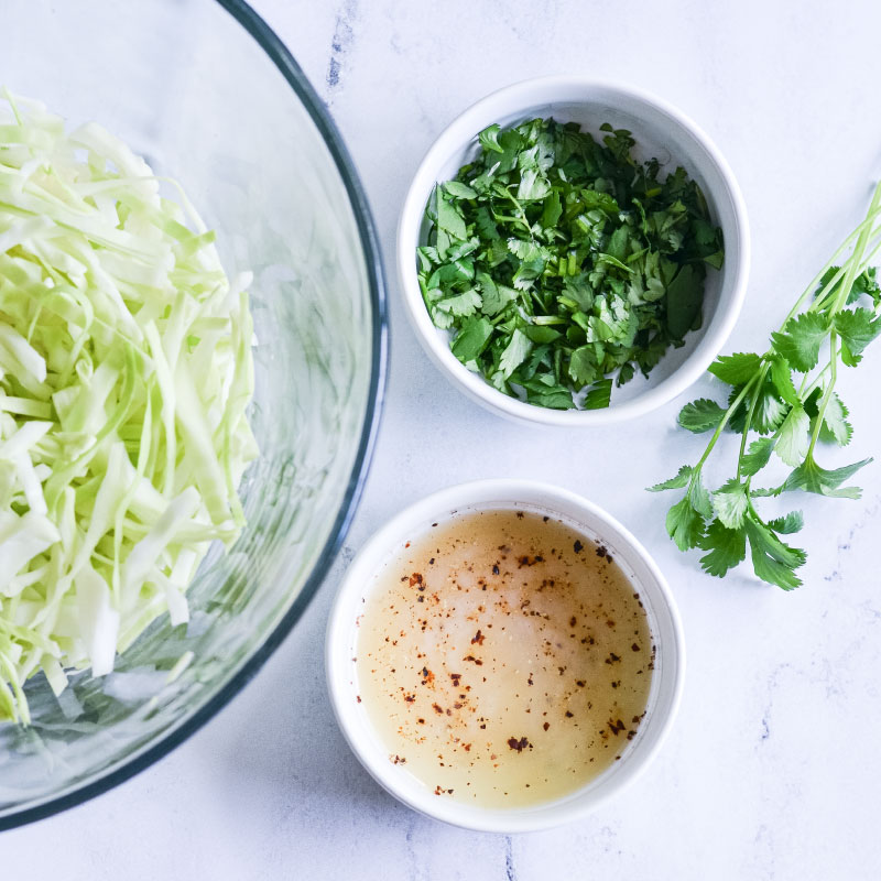cabbage slaw for fish tacos