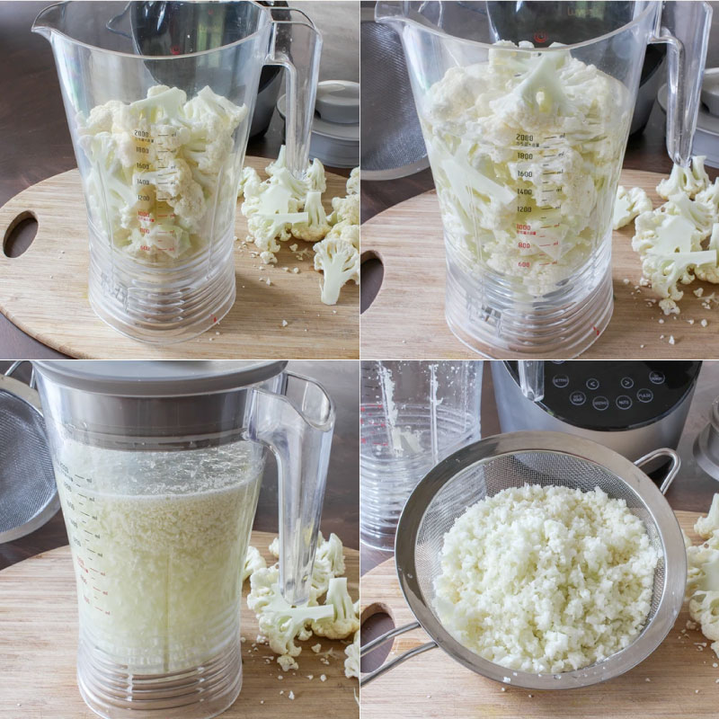 recipes for riced cauliflower