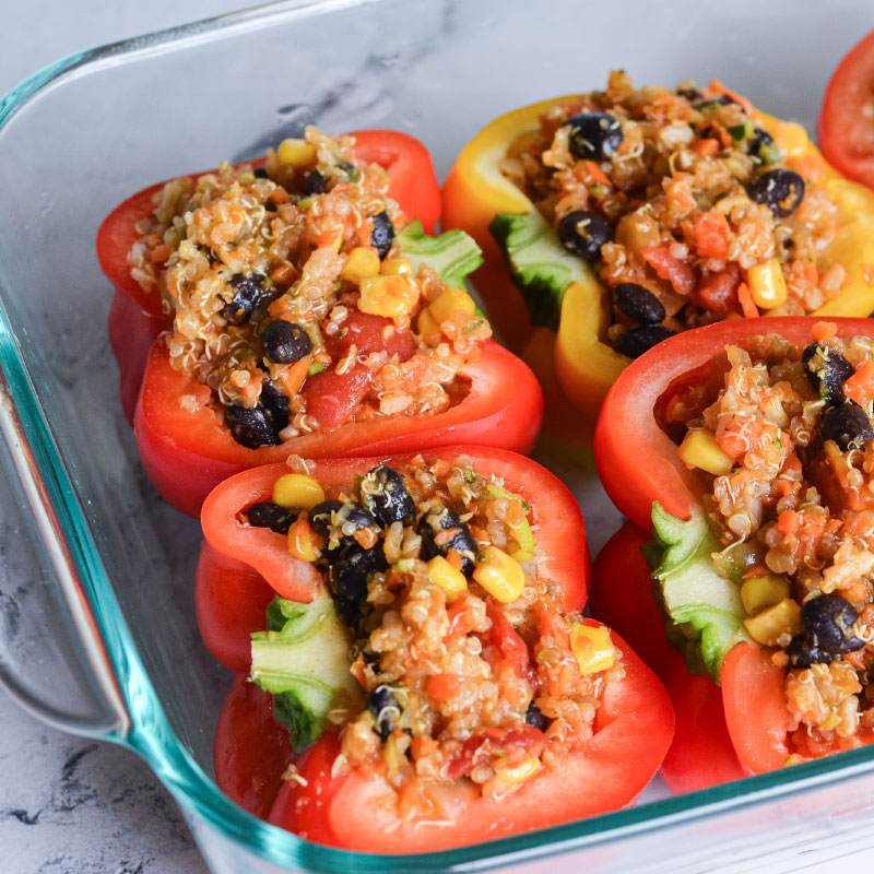 stuffed peppers with quinoa