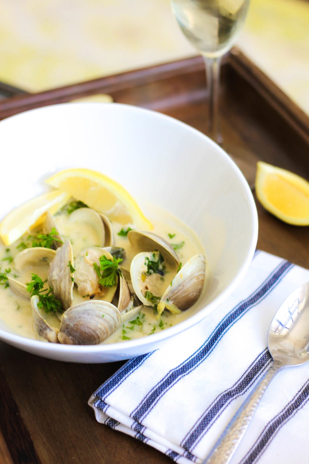 how to make steamed clams