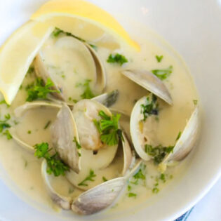 recipe for steamed clams