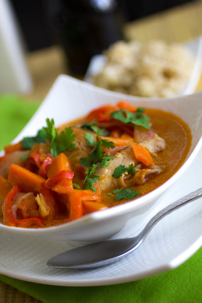 Instant Pot Chicken Curry with Vegetables
