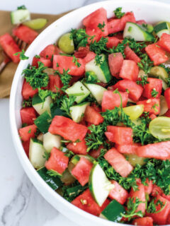 Recipe for Watermelon Salad