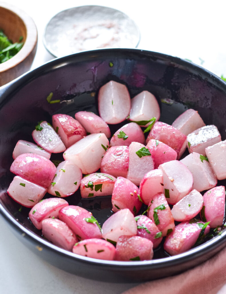 how to cook radishes