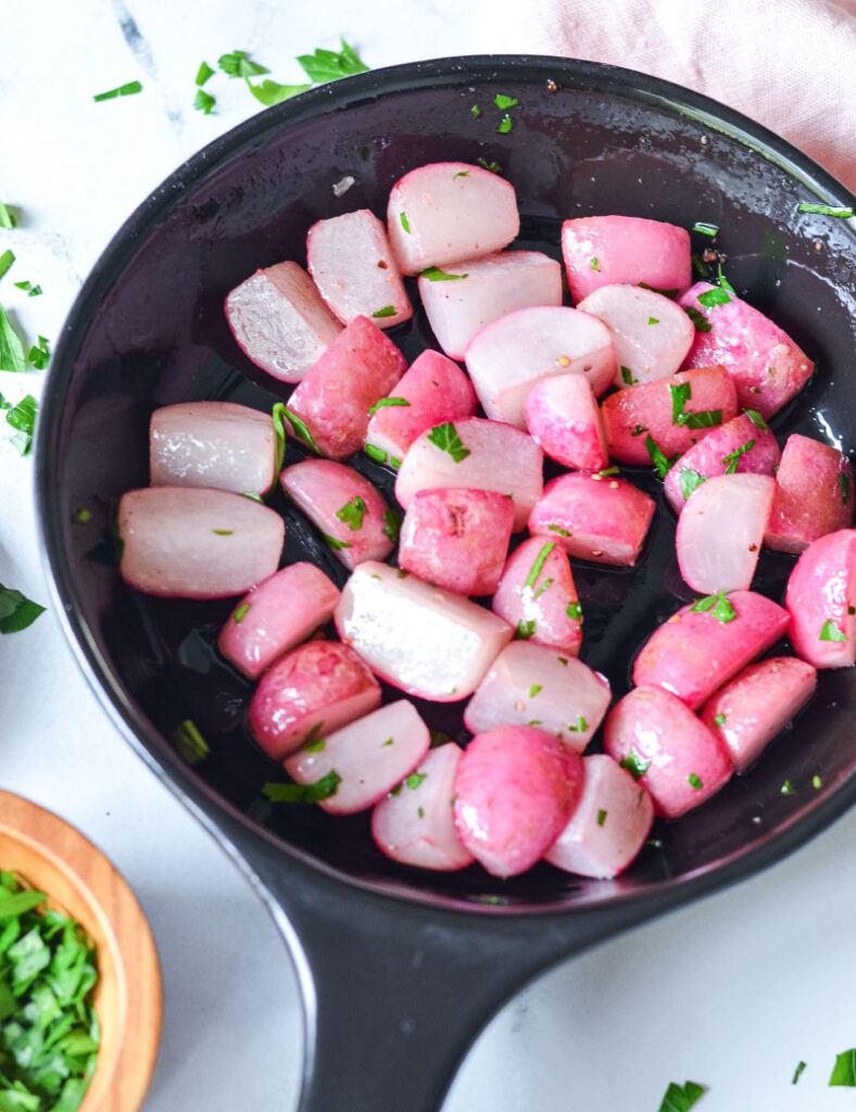 how to cook radishes
