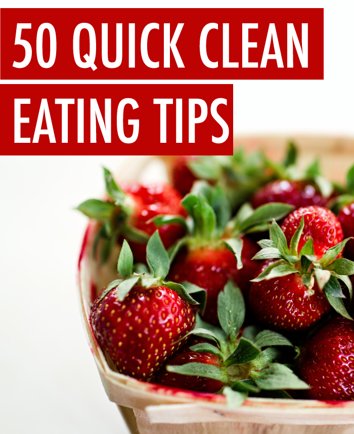 clean eating tips