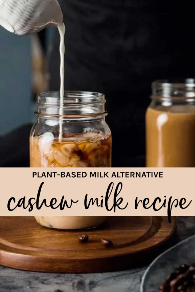 how to make cashew milk