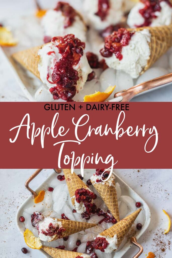 Apple Cranberry Topping Pinterest