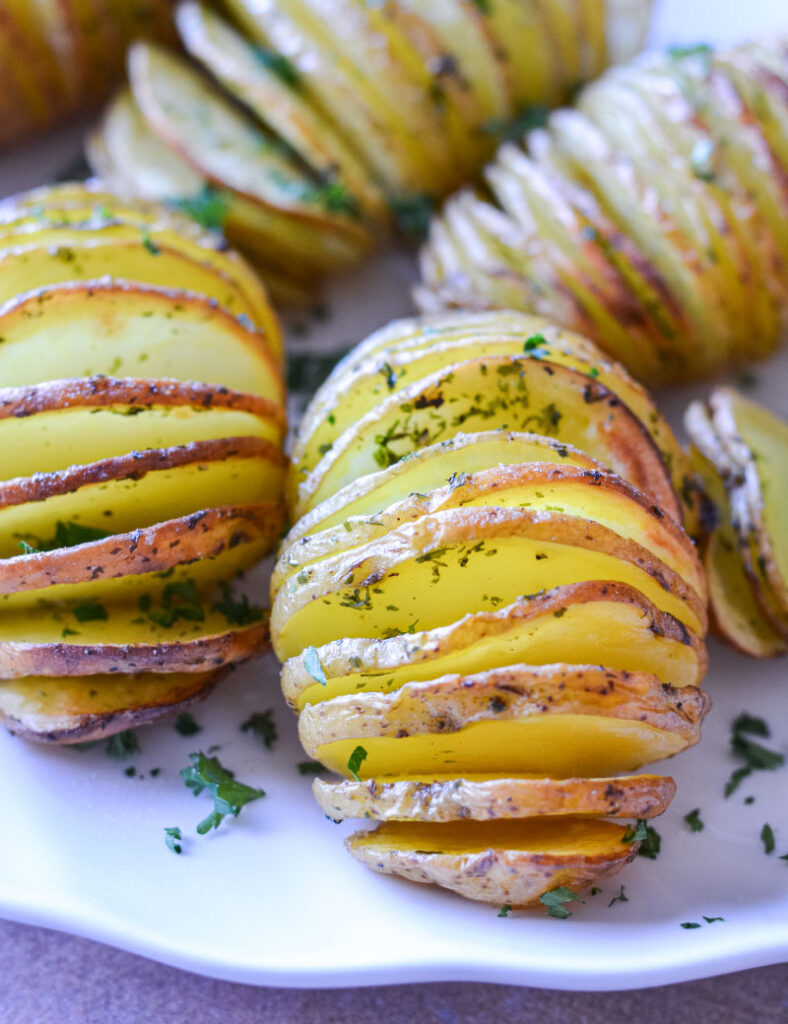 recipe for hasselback potatoes