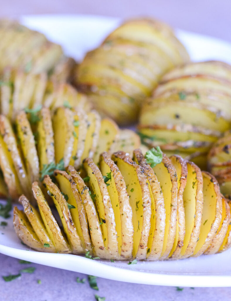 recipe for hasselback potatoes