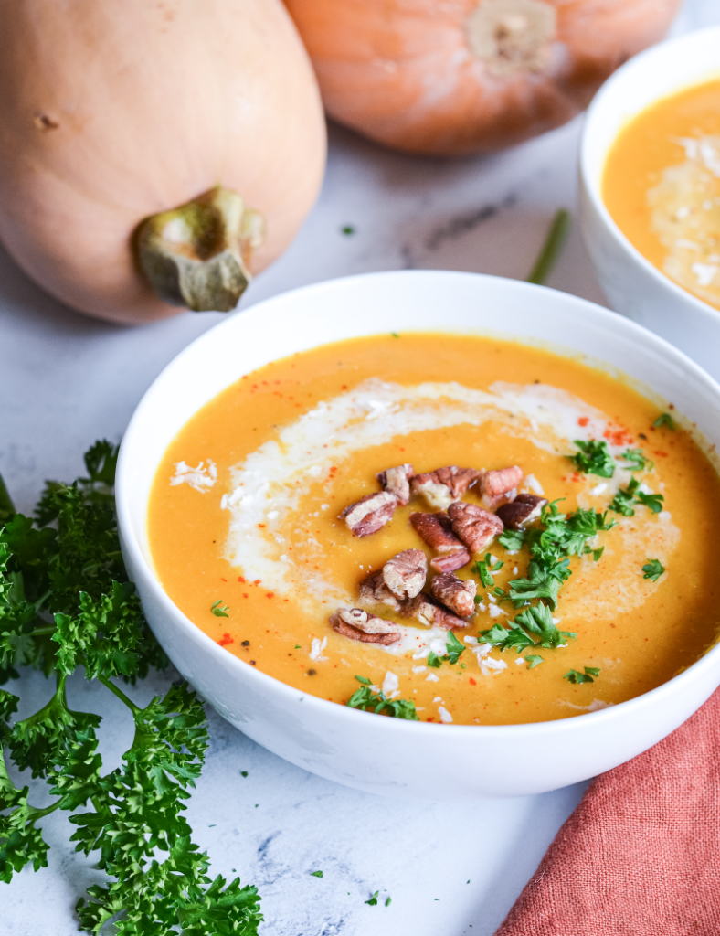 recipe for roasted butternut squash soup