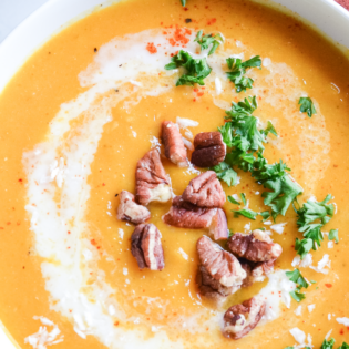 recipe for roasted butternut squash soup