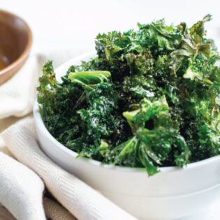 kale chips in oven