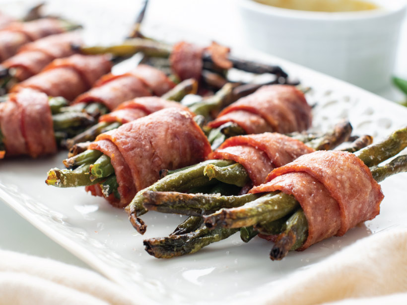 bacon wrapped green beans