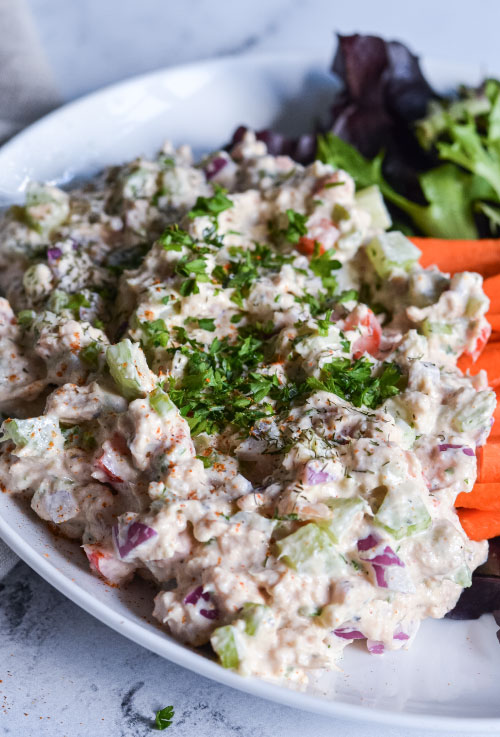 recipe for salmon salad