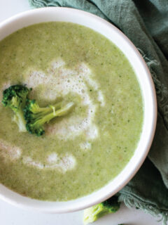 broccoli soup without cream