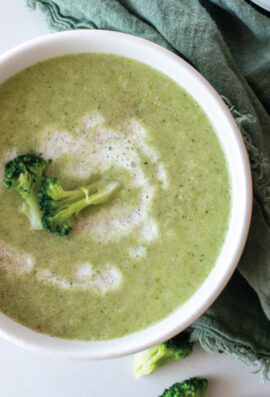 broccoli soup without cream