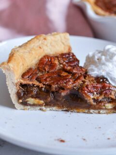 recipe for pecan pie without corn syrup