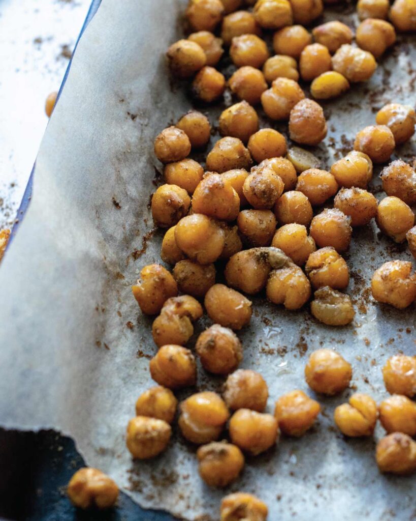 recipe for roasted chickpeas