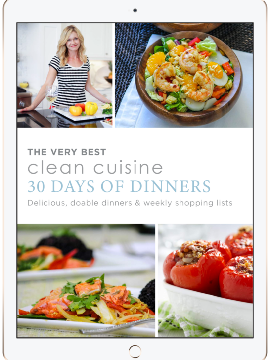 Clean Cuisine 30 Days of Dinners